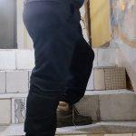 Παντελονι unisex με πιετες εμπρος  σε oversized γραμμη με 2 τσεπες εμπρος εξωτερικες 